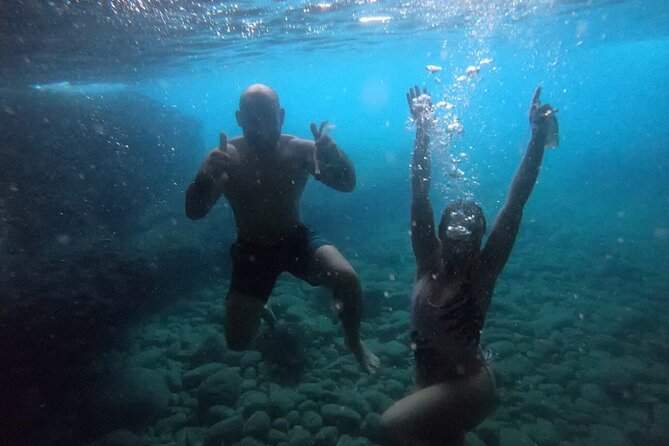 3 Hour Group Tour by Boat to the Caves of Santa Maria di Leuca - Stop 1 at Grotte Marine di Leuca: your first swim in cave water