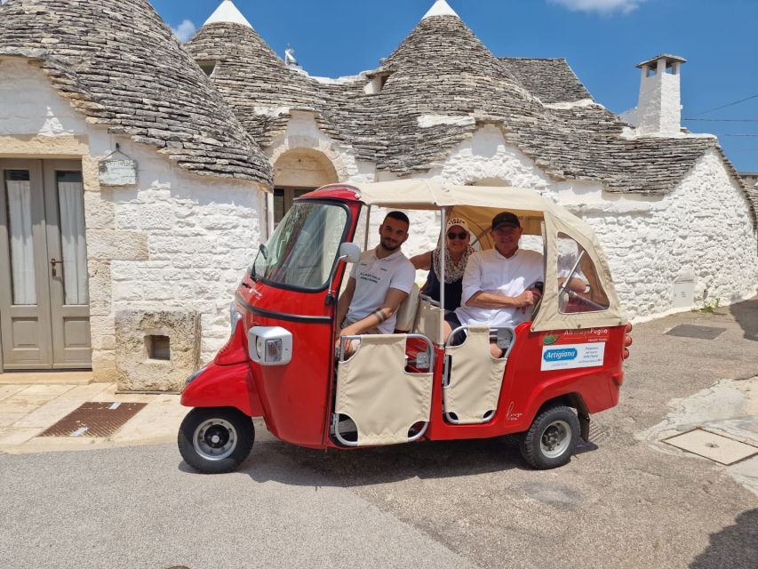 Alberobello: Private Tuk Tuk Tour with Audio Guide - Meeting at AllWays Puglia, then rolling out quickly