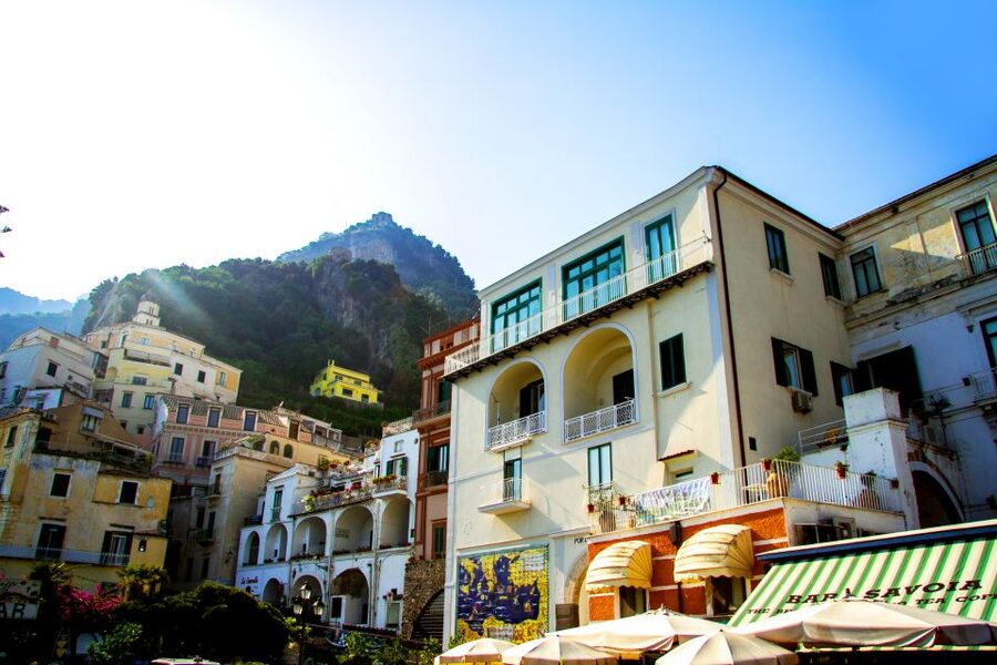 Amalfi Coast Full-Day Tour from Sorrento - Positano time: shops, steps, and the lemon-sponge payoff