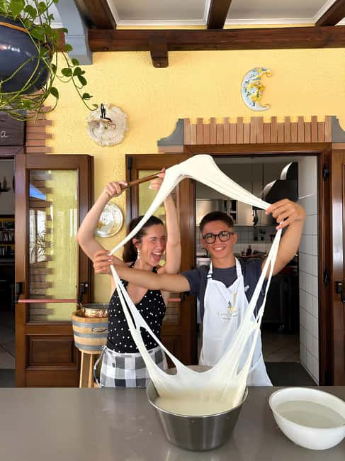 Amalfi Coast: Make Fresh Pasta, Mozzarella, & Tiramisù - Nonna Maria tiramisù from scratch, taught step by step