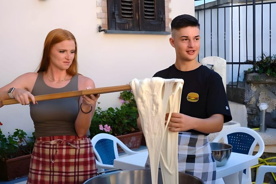 Amalfi Coast: Make Fresh Pasta, Mozzarella, & Tiramisù - Arriving at the farmhouse and touring Luna d’Agerola