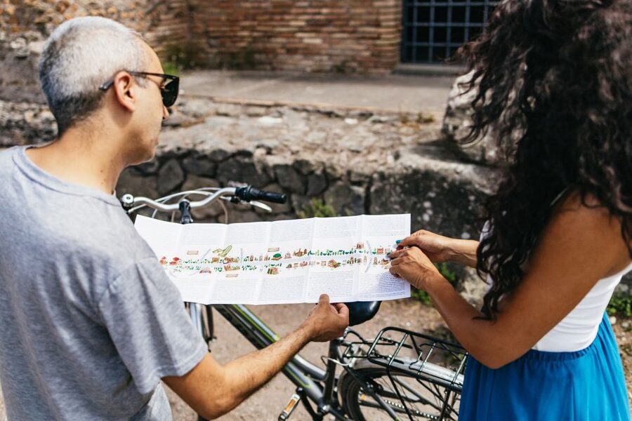 Appia Antica: Full Day Bike Rental with Customizable Routes - Small group experience and support you can actually use