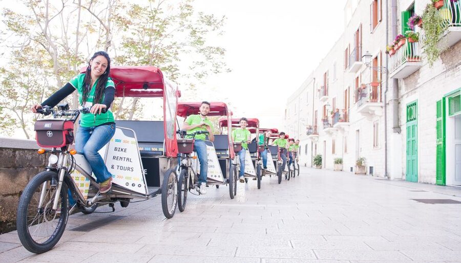 Bari: Old Town Guided Eco-Friendly Rickshaw Tour - Swabian Castle Exterior Stops, Plus the Timing Tradeoff