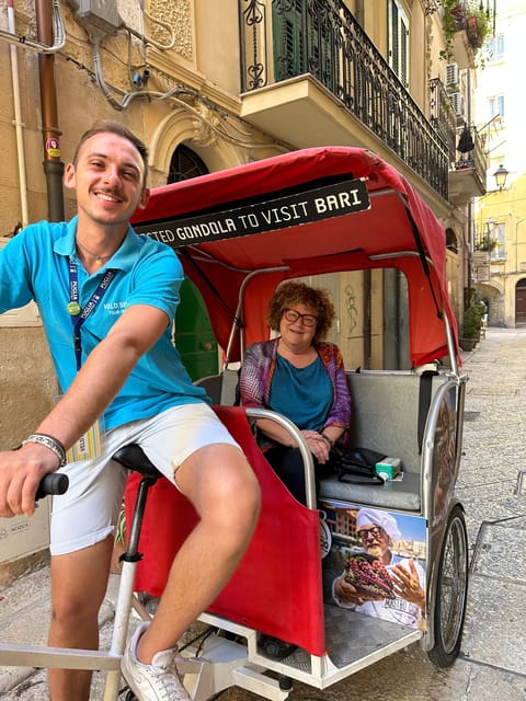 Bari: Old Town Guided Eco-Friendly Rickshaw Tour - Seafront Contrast and Getting Your Bearings Fast