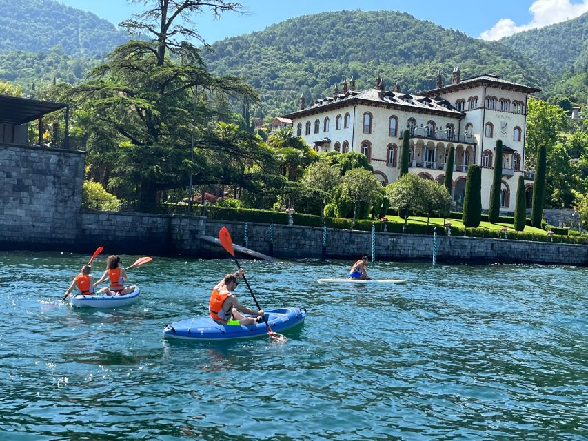 Bellagio Lake Como: Kayak Rental - Ponte del Diavolo Beach and Villa Lucertola: The Quiet End of the Ride