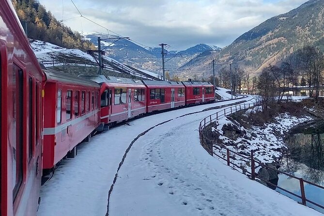 Bernina Red Train, Swiss Alps & St Moritz From Milan - Guides and the group experience, why it matters on a timed day