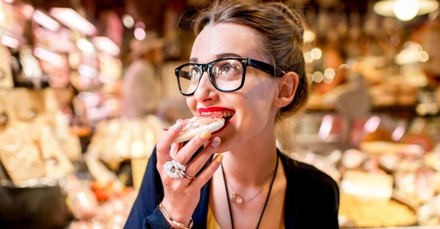 Bologna: Self-Guided Food Tasting Tour with Vouchers - Following the map through Bologna’s old center