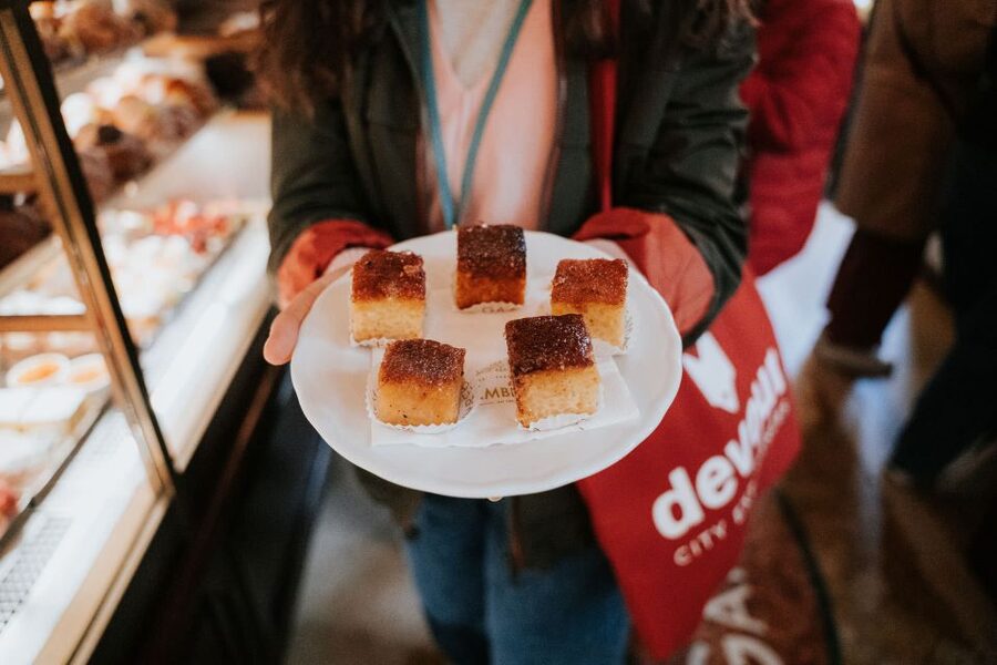 Bologna: Tastes and Traditions Food Tour with Market Visit - Café Pastry Gamberini: torta di riso and coffee to set the tone