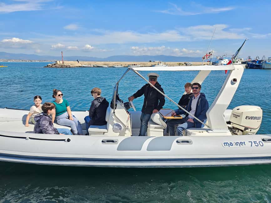 Cagliari:devil's saddle big cruise by boat drink & snack - Meeting, timing, and what 2 hours feels like on the water
