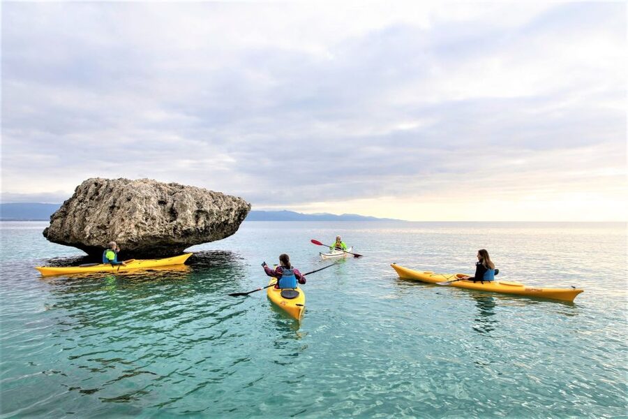 Cagliari: Guided Kayak Excursion in the Gulf of Cagliari - Where you meet, and how the morning gets rolling near Poetto