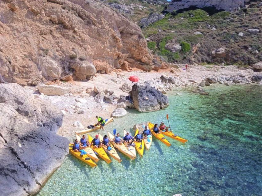 Cagliari: Guided Kayak Excursion in the Gulf of Cagliari - Calamosca is the only beach landing, and that makes the break feel special