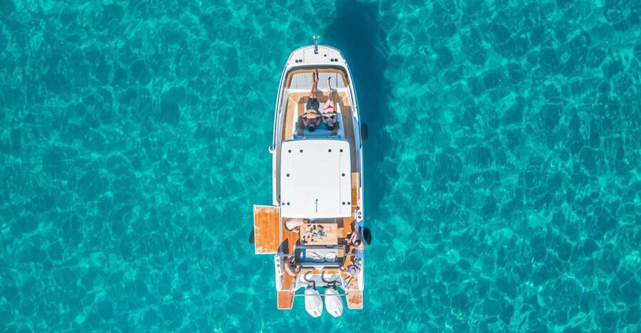 Cagliari: Luxury Motorboat Tour with 3 Swim Stops & Wine - Entering Cagliari Bay by Motorboat: Why this tour works