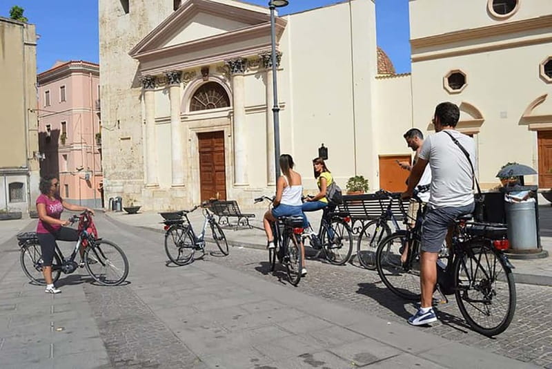 Cagliari: Old Town Guided E-Bike Tour - Getting Started at Calata Azuni Harbour, E-Bikes in Hand