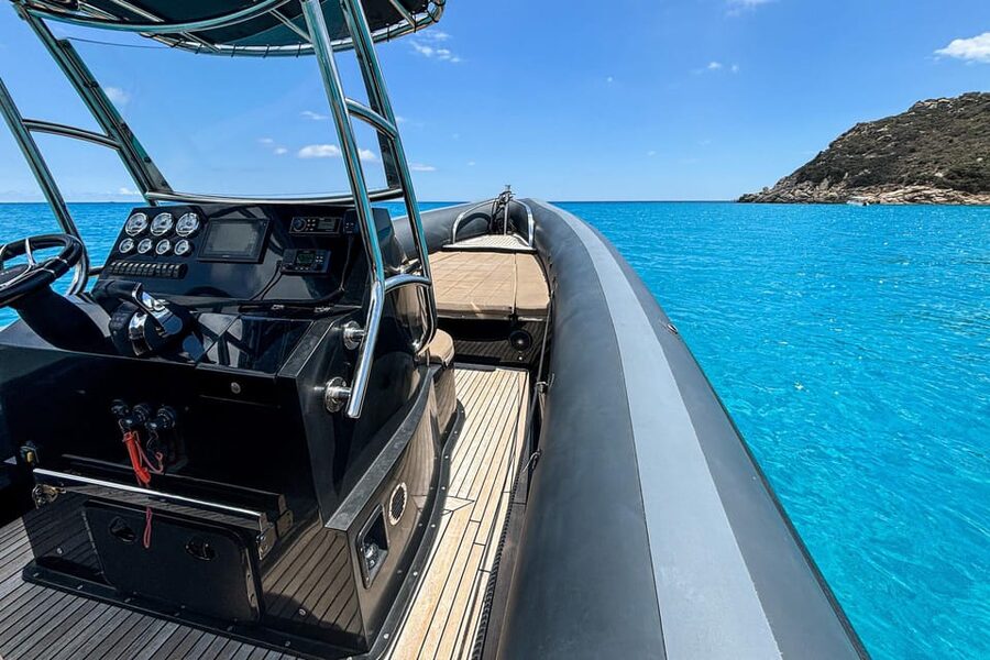 Cagliari: Zodiac Boat Tour, 3-4 SwimStops, Wine & Snorkeling - Final Sella del diavolo swim stops and those water-level views