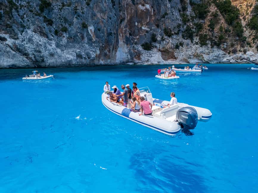 Cala Gonone: Gulf of Orosei Dinghy Cruise with Swim Stops - The coastline show: caves, cliffs, and real sea air