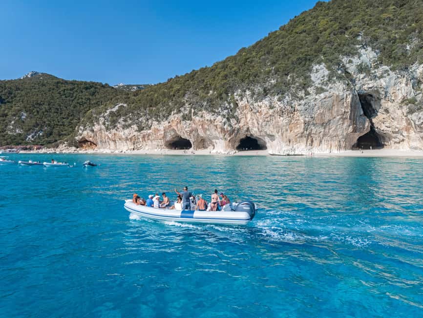 Cala Gonone: Gulf of Orosei Dinghy Cruise with Swim Stops - Beach stop reality: what you might see and why it changes