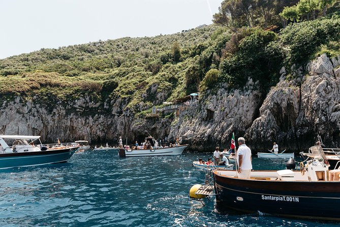 Capri & Blue Grotto Semi Private Boat Day Trip from Sorrento - The gozzo boat experience, close views without the chaos
