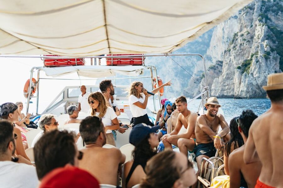 Capri: Island Boat Trip with Grottos - Marina Piccola and Casa Malaparte: The Glam Side of Capri