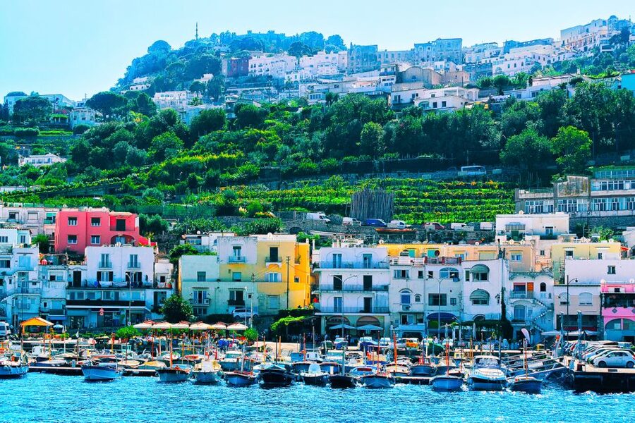 Capri: Private Island Boat Tour for Couples - Private wooden boat from Marina Grande, with the whole island on one route