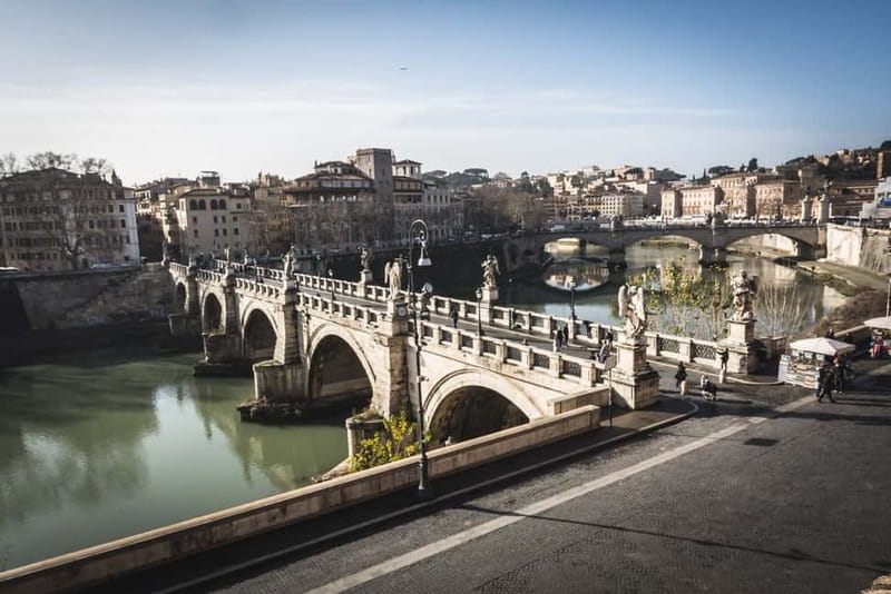 Castel Sant'Angelo Skip-the-Line Entry & Optional Audioguide - The rooftop terrace: the payoff view of Rome