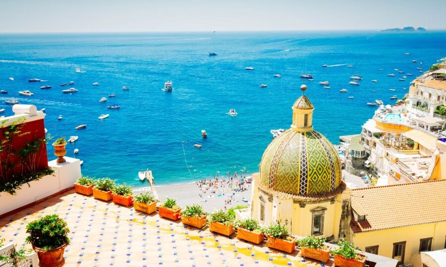 Castellammare or Sorrento: Positano and Amalfi Mini Cruise - Positano in limited time: narrow streets, the church area, and beach breaks
