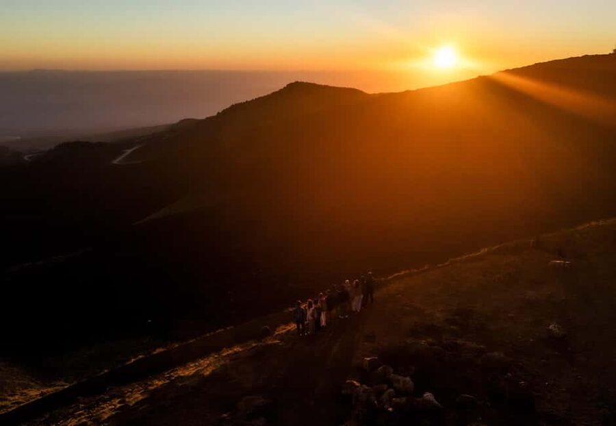 Catania: Etna Sunset Tour with Transfer - Sunset Etna from Catania, without the early wake-up