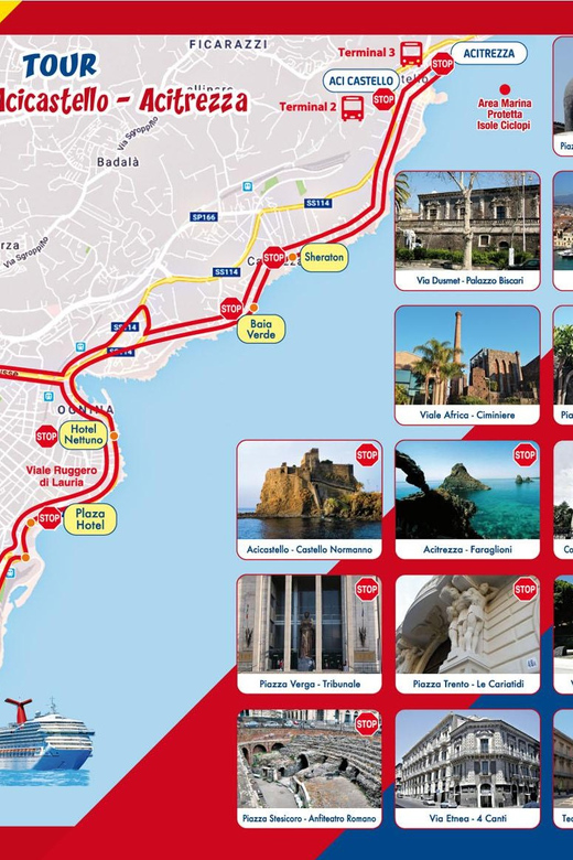 Catania: Hop-On, Hop-Off Bus to Acicastello and Acitrezza - Key highlights you will actually use