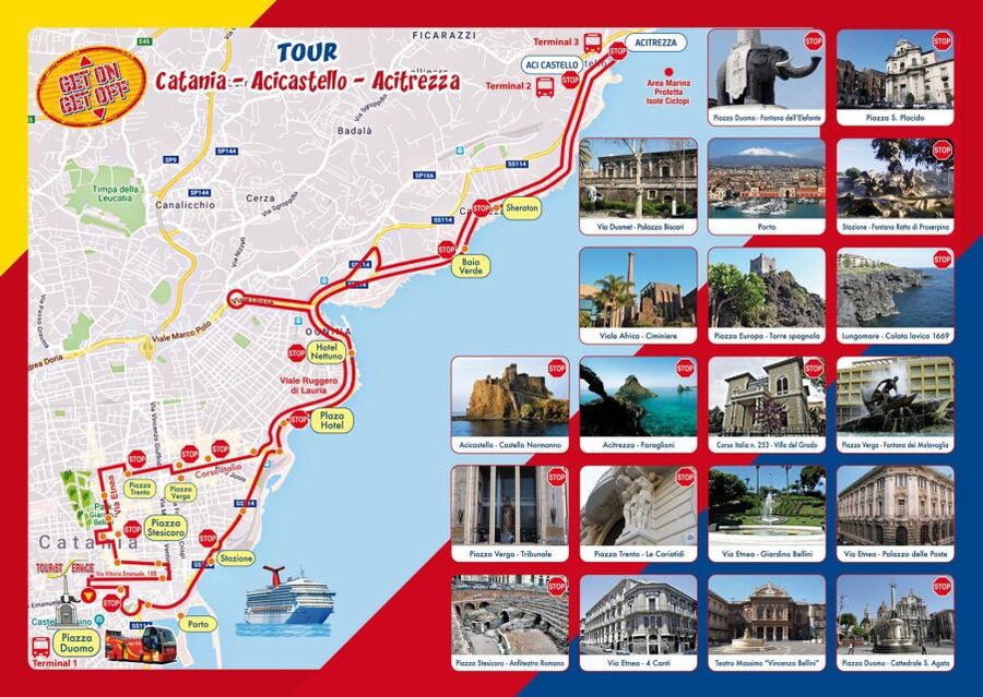 Catania: Hop-On Hop-Off Bus Tour to Acicastello & Acitrezza - The Coast Drive: Listening While You Pass the Riviera dei Ciclopi
