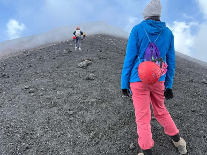 Catania: Mount Etna Adventurous Tour with a Volcano Guide - Lunch time on Etna and the final foot stretch