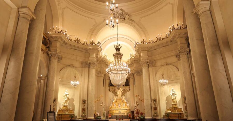 Catania: Opera Concert - Tribute to Vincenzo Bellini - Where the Bellini tribute really lands: Badia di Sant’Agata Church