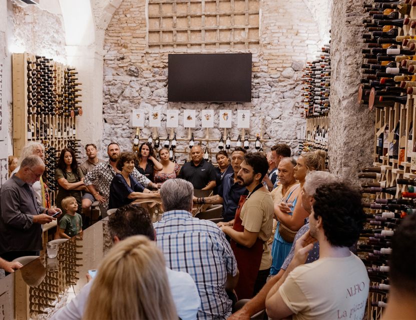Catania: Volcanic Wine Tasting in a Metropolitan Market - The Tasting Flow, Four Wines With Food Pairings That Make Sense