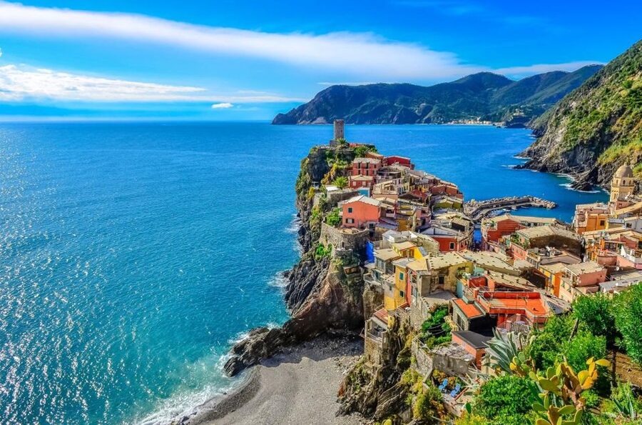 Cinque Terre: Hybrid Boat Tour with Swimming Stop - Monterosso to Corniglia: classic views and a swim with timing