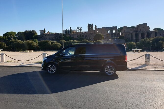 Civitavecchia Private Transfer: From the Port to Rome Airport - The one-way route to Rome Fiumicino, built for a flight deadline