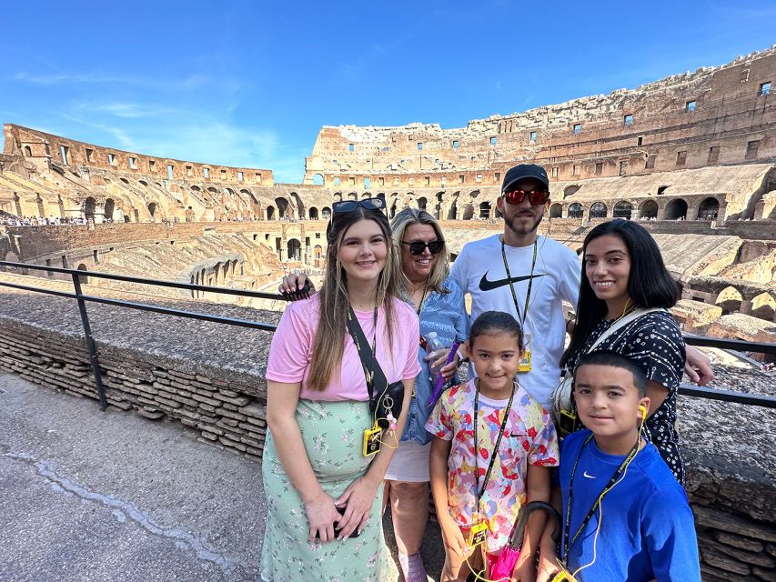 Colosseum and Ancient Rome Family Tour for Kids - Treasure Hunts, Games, and 3D Reconstructions