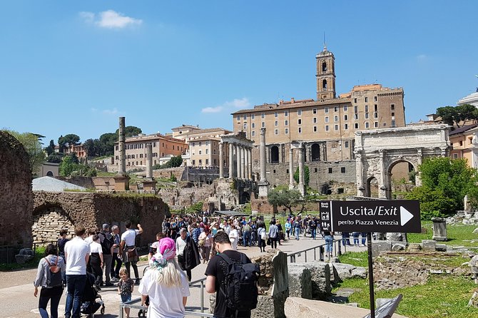 Colosseum Arena Floor, Roman Forum and Palatine Hill Guided Tour - Palatine Hill: Birthplace Myths, Imperial Palaces, and City Views