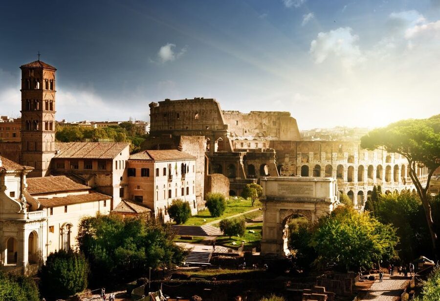 Colosseum & Roman Forum Semi-Private Guided Tour - Palatine Hill overview: legends and the high-ground view
