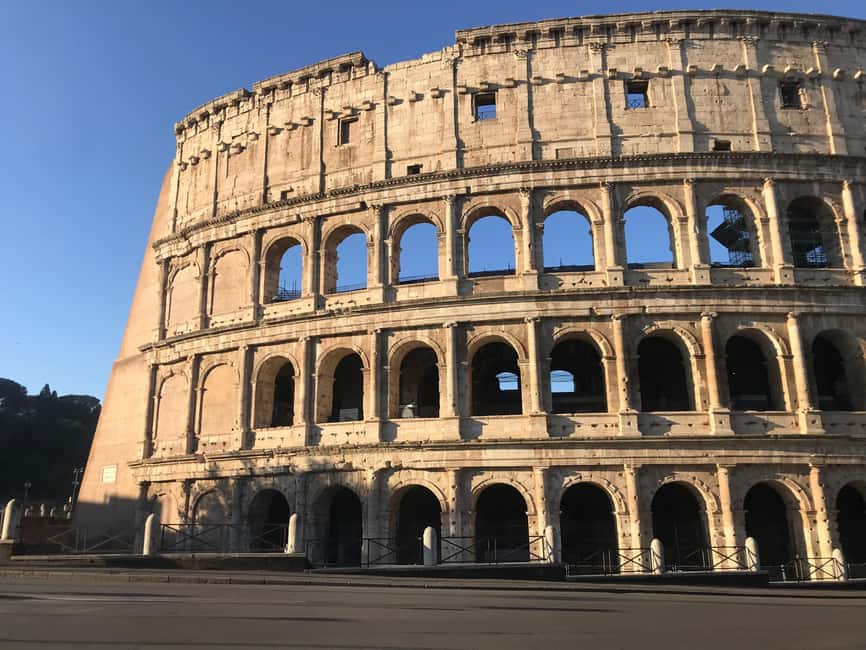Colosseum & Roman Forum Semi-Private Guided Tour - Semi-private pacing: what max 18 feels like