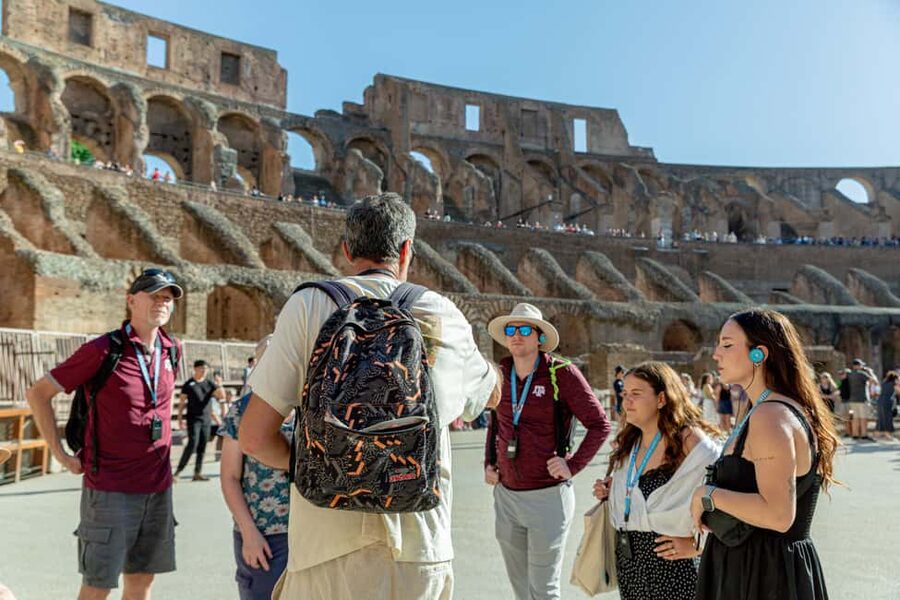 Colosseum Special Access Tour, with Ancient Temples & Tombs - Where you start, and why the first minutes matter