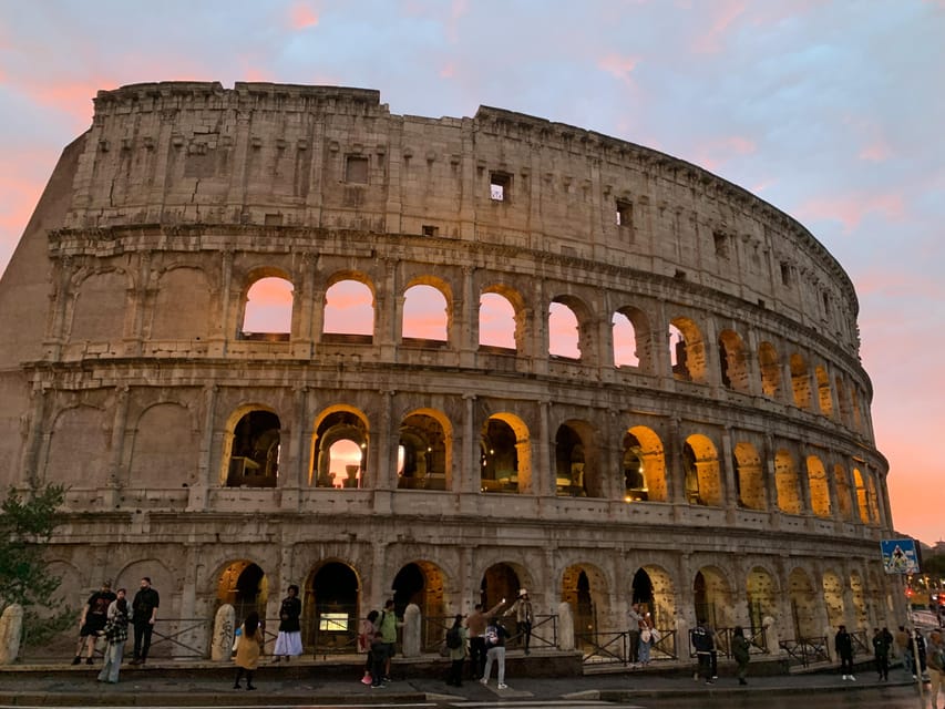 Colosseum Sunset Tour with Entry - What is not included, so you can plan the rest of your day