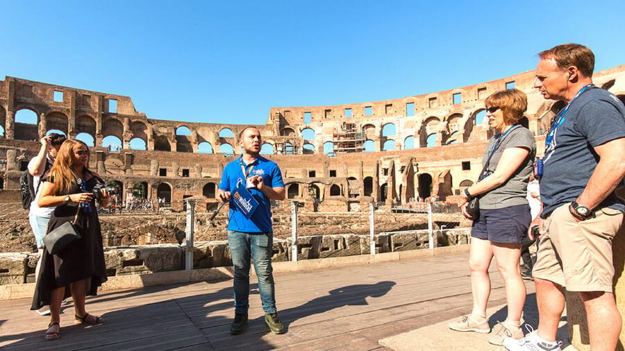 Colosseum with Arena Floor, Palatine Hill & Forum Tour - Climbing to the Second Tier for the Crowd Perspective
