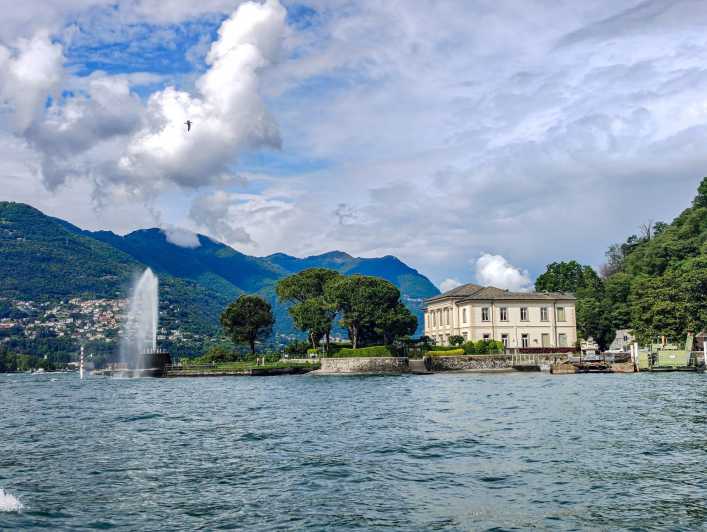 Como: Lake Como Shared Boat Tour - Como from the water: cathedral dome, Voltiano Temple, and Villa Olmo