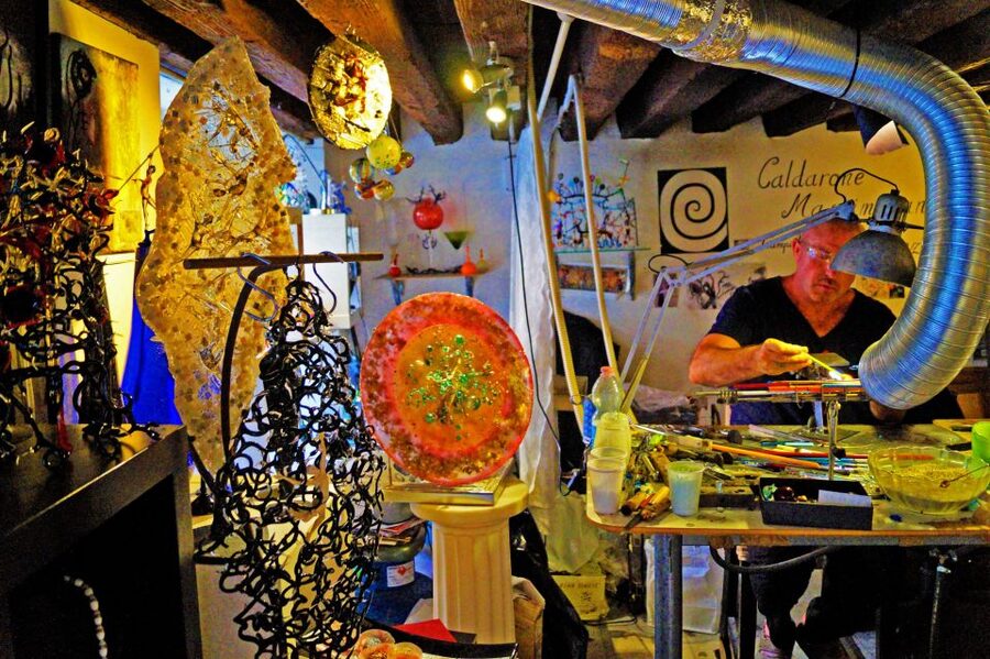 Create Your Glass Artwork: Private Lesson With Local Artisan - Meet Massimiliano Caldarone in His Venetian Bottega