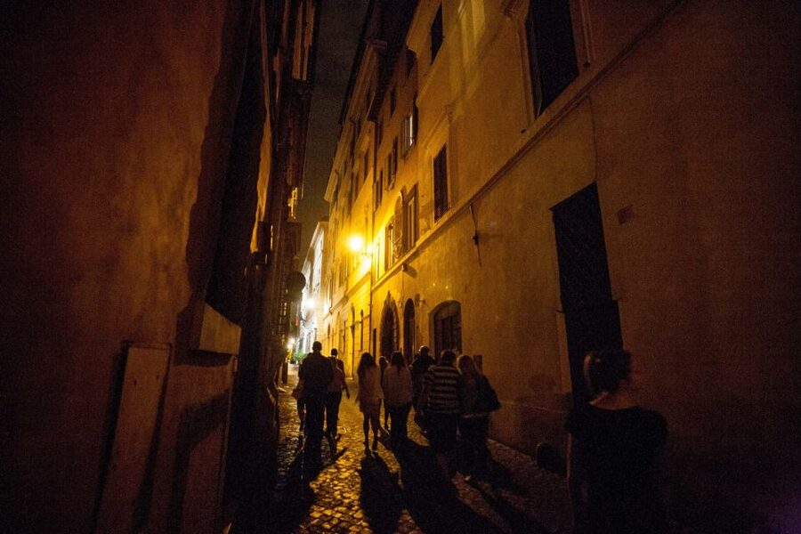 Dark Heart of Rome: Facts, Legends, and Mystery Tour - Piazza Farnese, granite basins, and the feel of a formal square