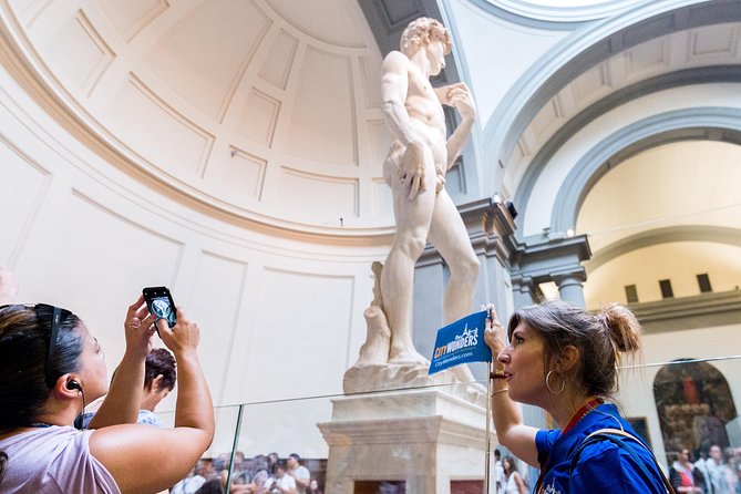 David & Accademia Guided Tour with Time Entry Ticket - The Florence route in plain terms: Ponte Vecchio to Duomo to David