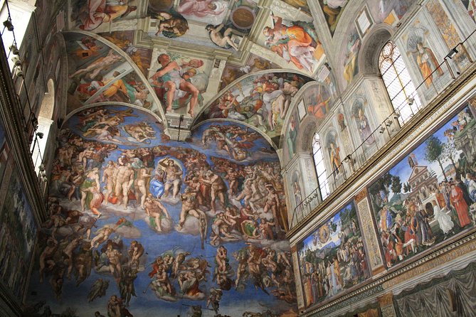 Early Morning Vatican, Sistine, St. Peter's Semi or Private Tour - Michelangelo’s Last Judgment covered during conservation season