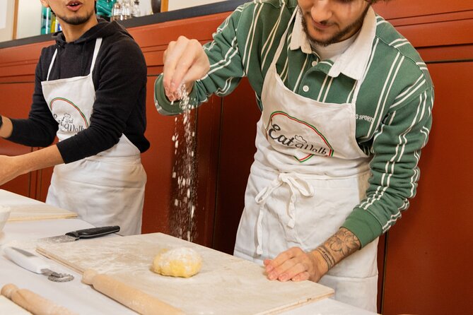 Enjoy Spritz and Pasta Making in Piazza Navona - Fresh pasta by hand: fettuccine plus maltagliati