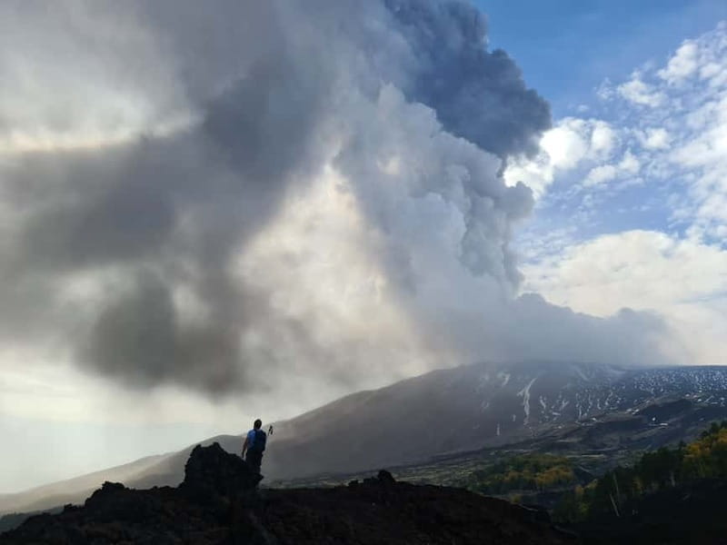 Etna North 2900mt & Craters of 2002 - North-East crater area and the observatory zone