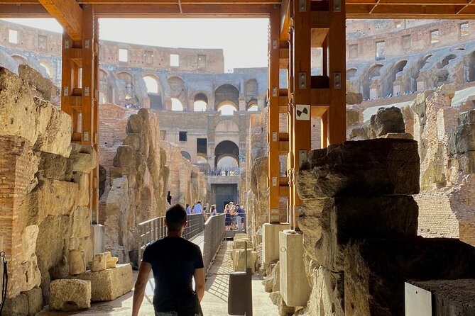 Expert Guided Tour of Colosseum Arena OR Underground, and Forum - A 3-hour game plan for Colosseum, Forum, and Palatine Hill