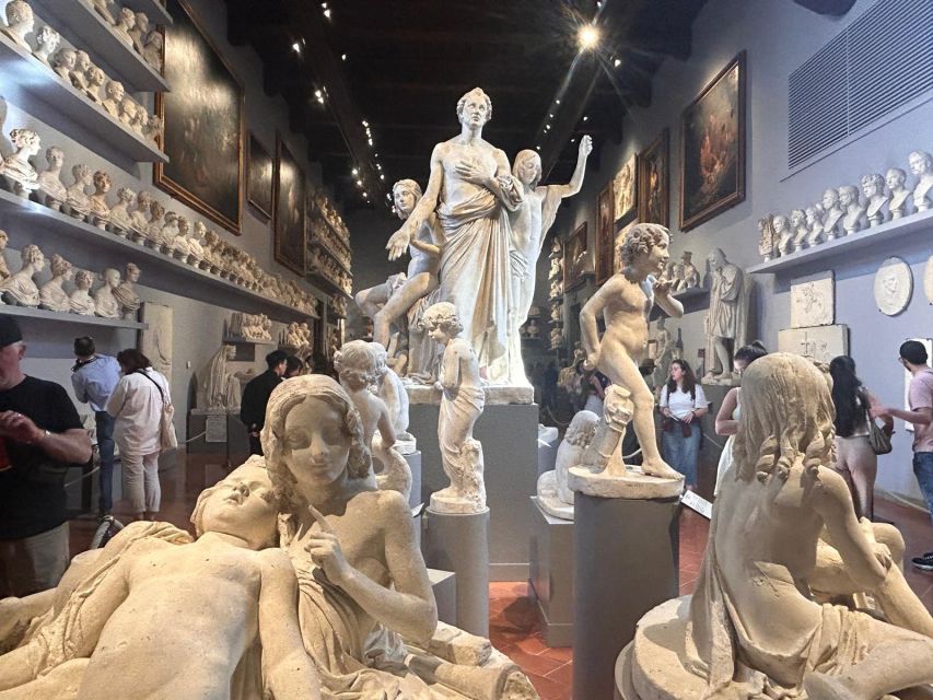 Florence: Accademia Gallery David Entry & Audio Guide App - Medici musical instruments, including Stradivari pieces