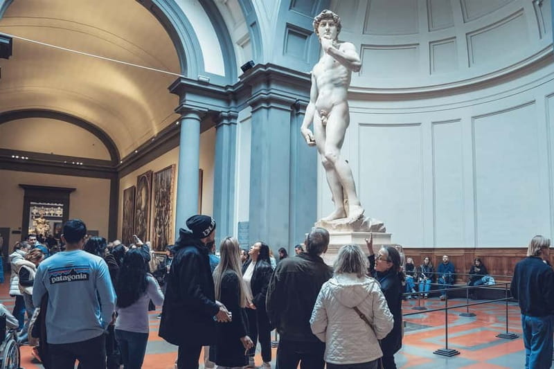 Florence: Accademia Gallery Guided Tour with Skip-the-Line - Skipping the line, then going straight to David